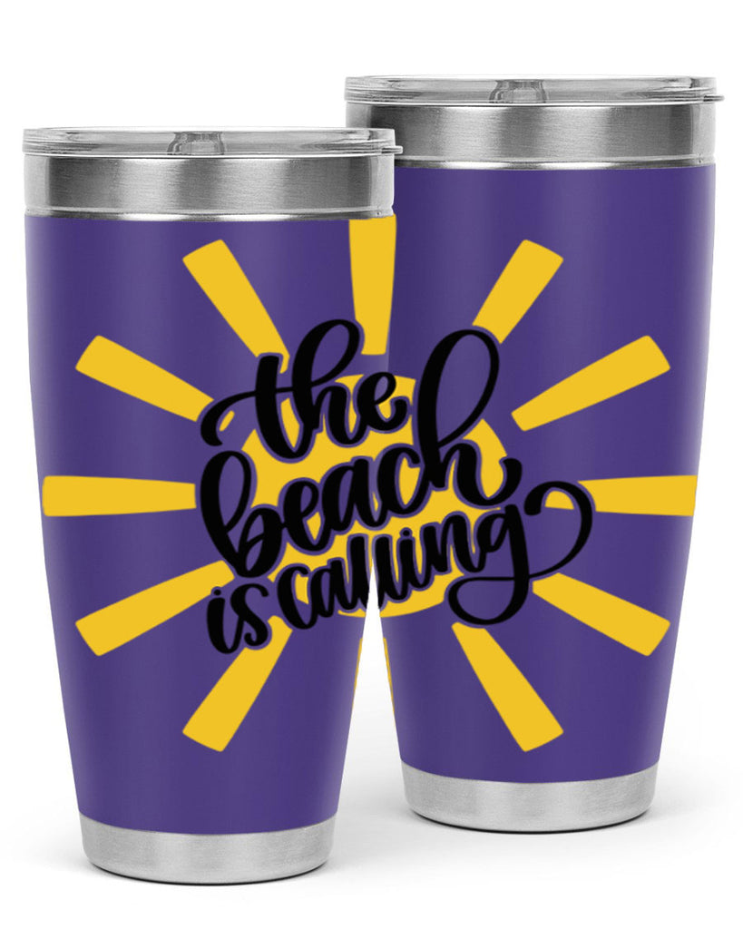 The Beachy Is Calling Style 10#- summer- Tumbler