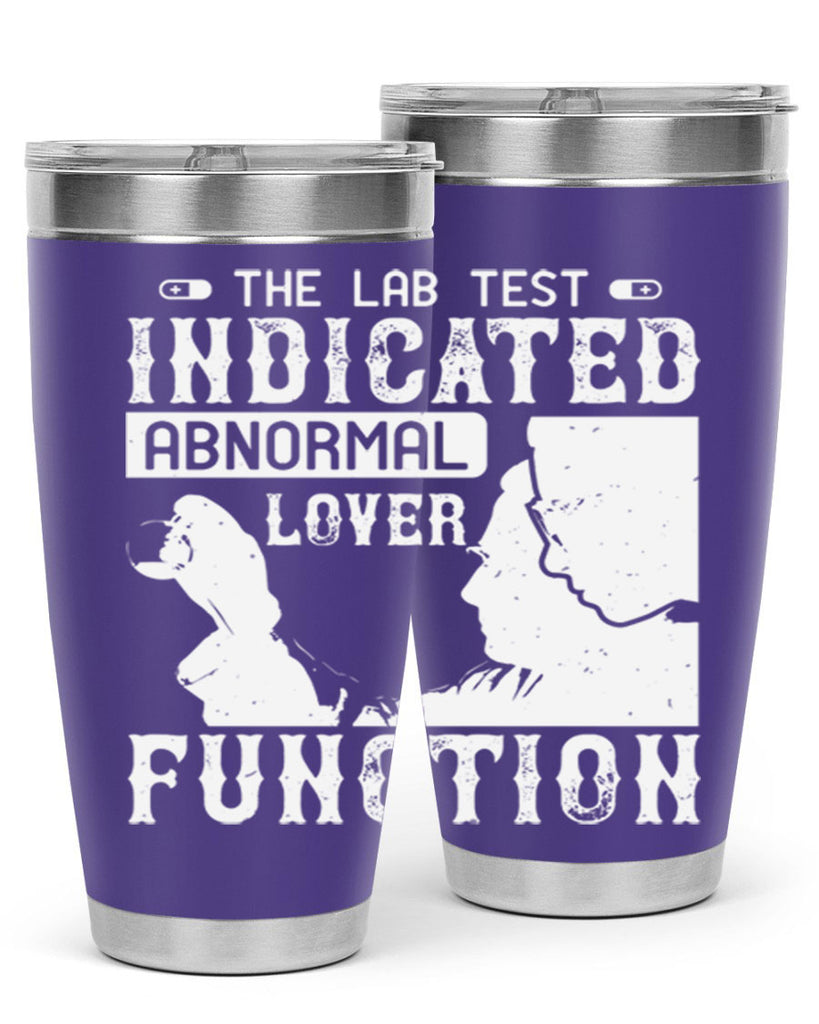 The lab test indicated abnormal lover function Style 22#- medical- tumbler
