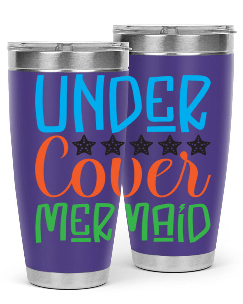 Under Cover Mermaid 648#- mermaid- Tumbler