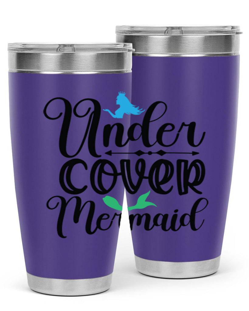Under Cover Mermaid 651#- mermaid- Tumbler