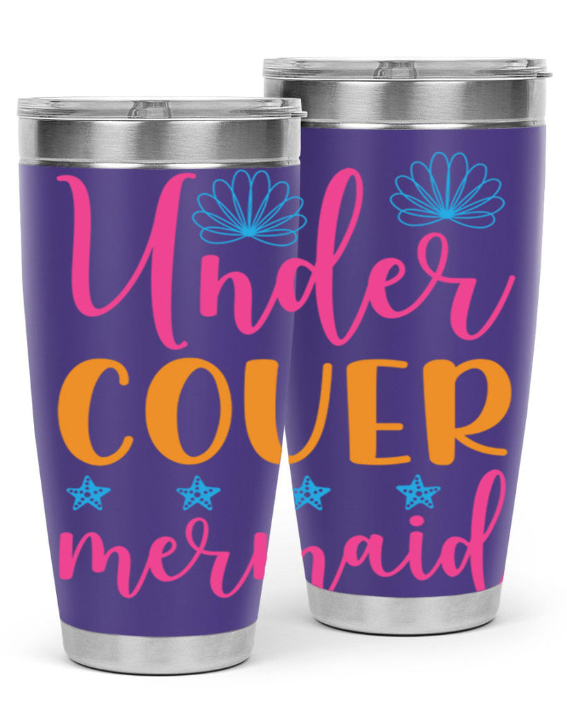 Under Cover Mermaid Design 653#- mermaid- Tumbler