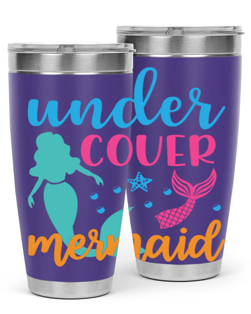 Under Cover Mermaid Design 654#- mermaid- Tumbler