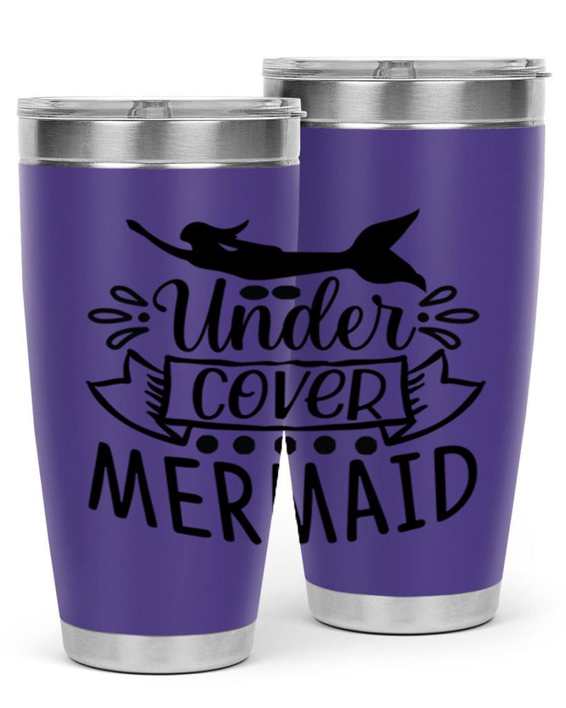 Under cover mermaid 645#- mermaid- Tumbler