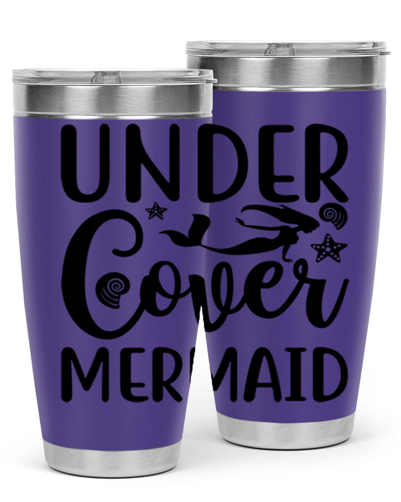Under cover mermaid design 655#- mermaid- Tumbler