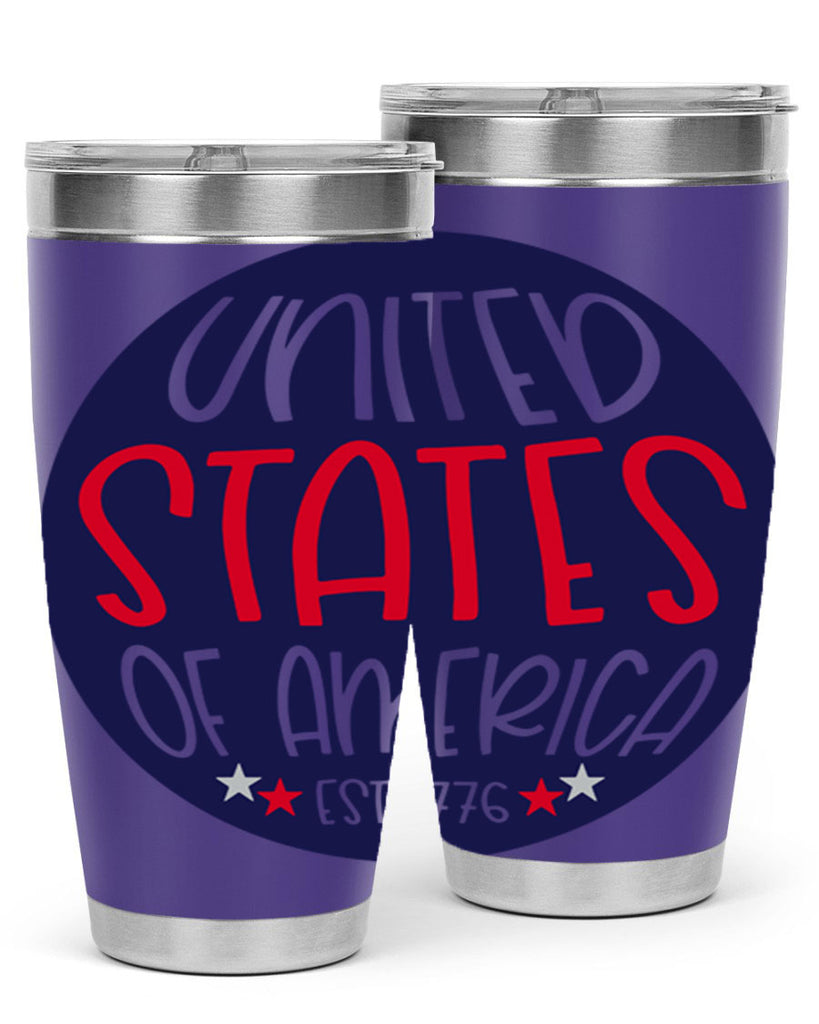 United States Of America Est Style 176#- Fourt Of July- Tumbler