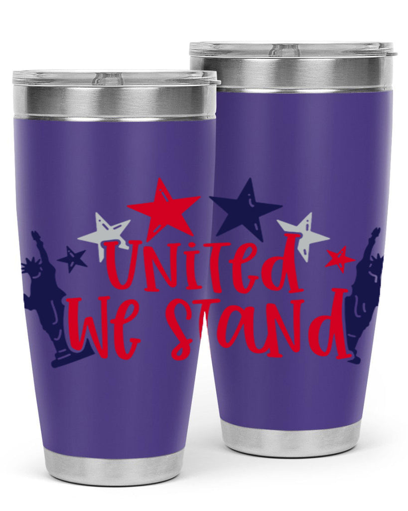 United We Stand Style 179#- Fourt Of July- Tumbler