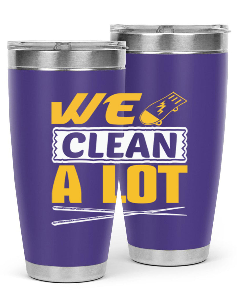 We clean a lot Style 10#- cleaner- tumbler