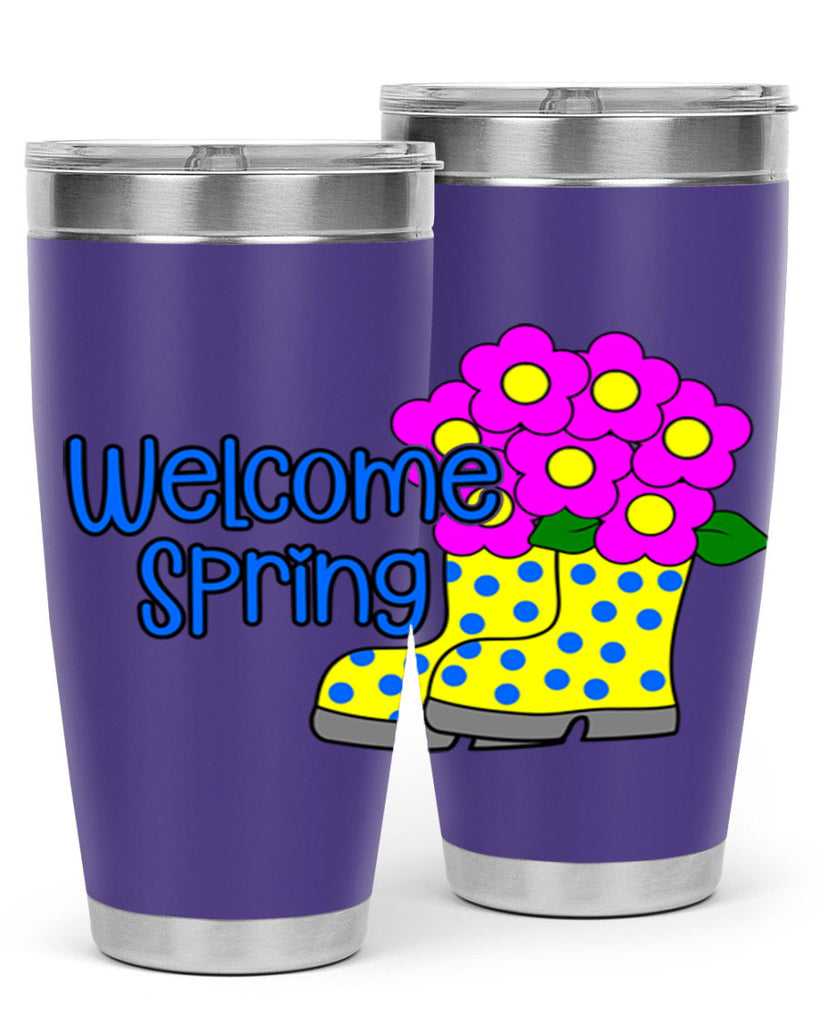 Welcome Spring rainboots page577#- spring- Tumbler