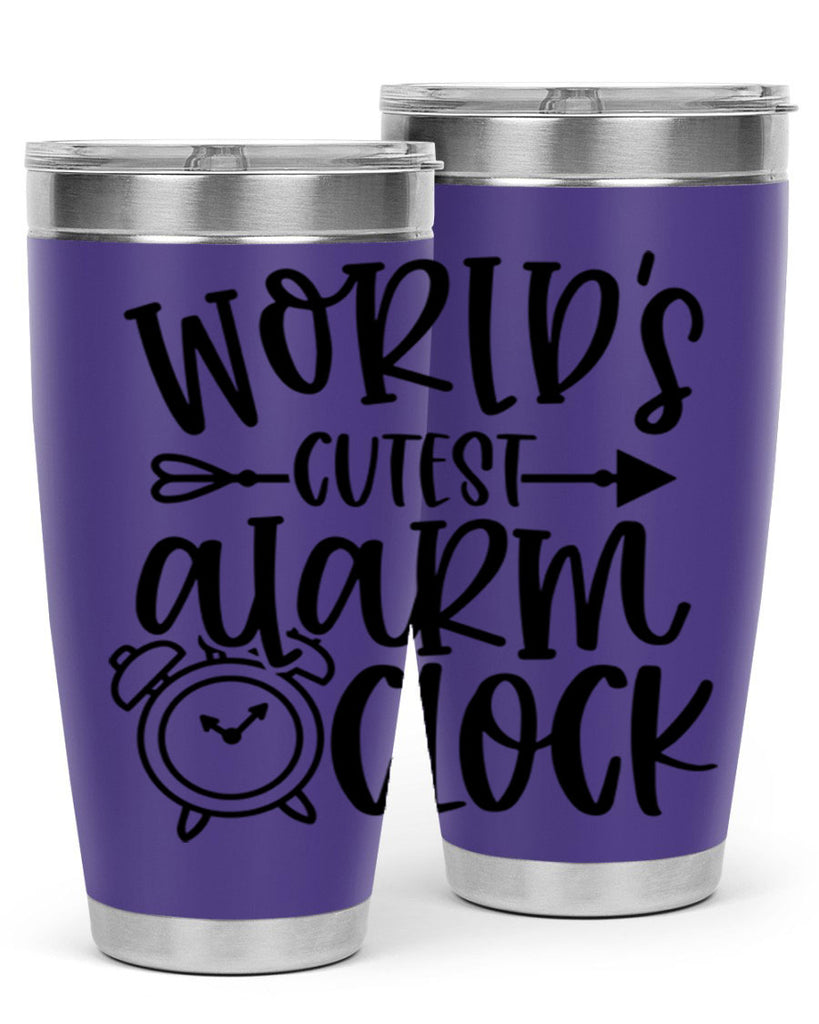 Worlds Cutest Alarm Clock Style 14#- baby- tumbler