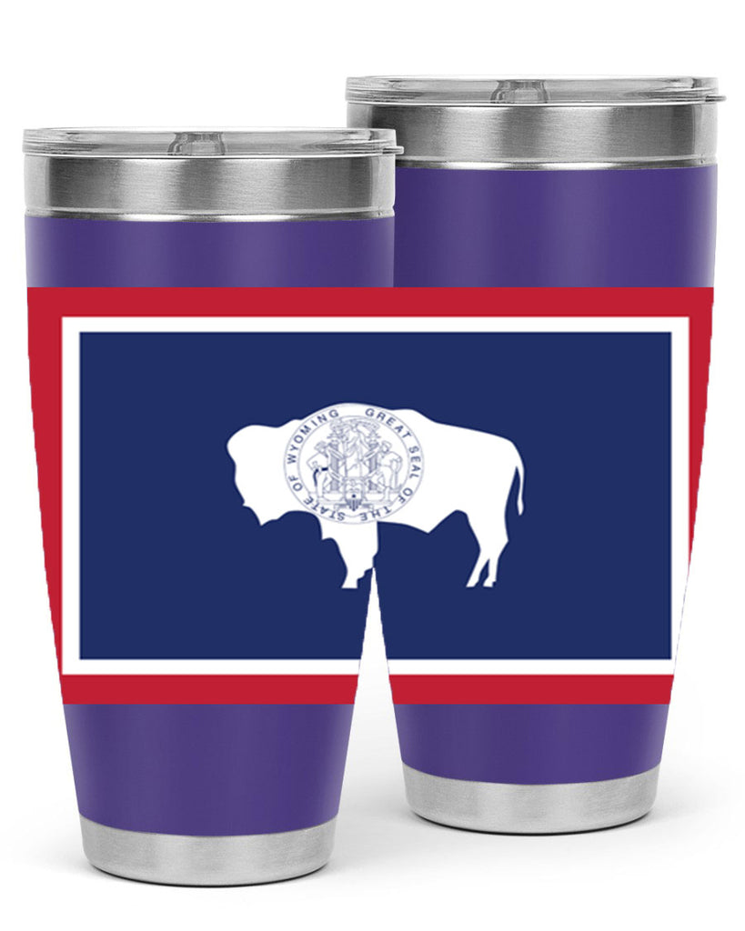Wyoming 1#- stateflags- Tumbler