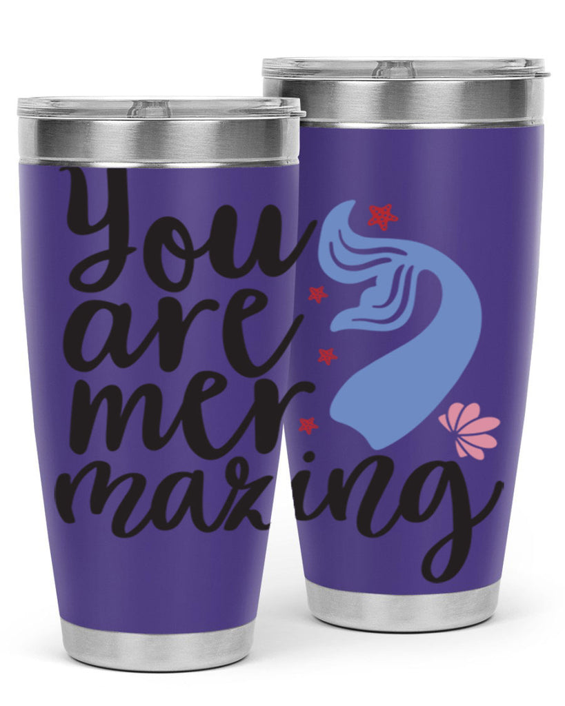 You are mermazing 681#- mermaid- Tumbler