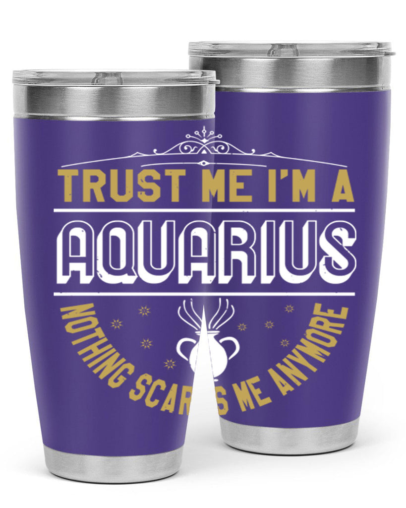 aquarius 87#- zodiac- Tumbler