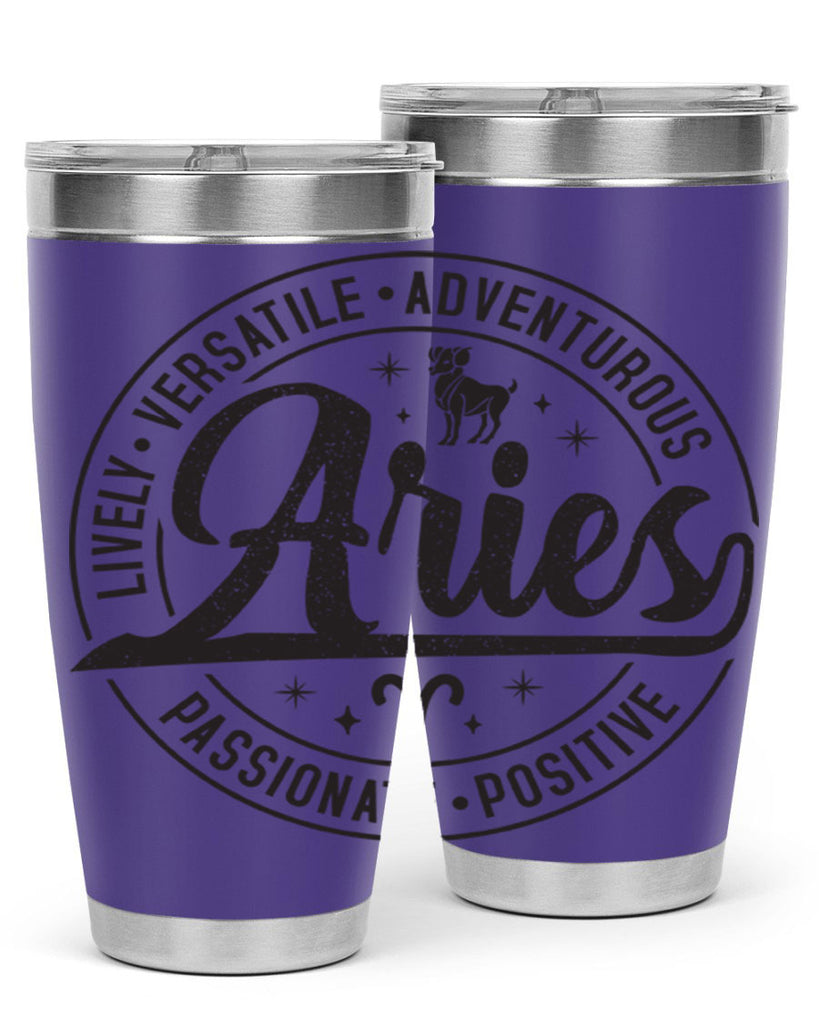 aries 102#- zodiac- Tumbler