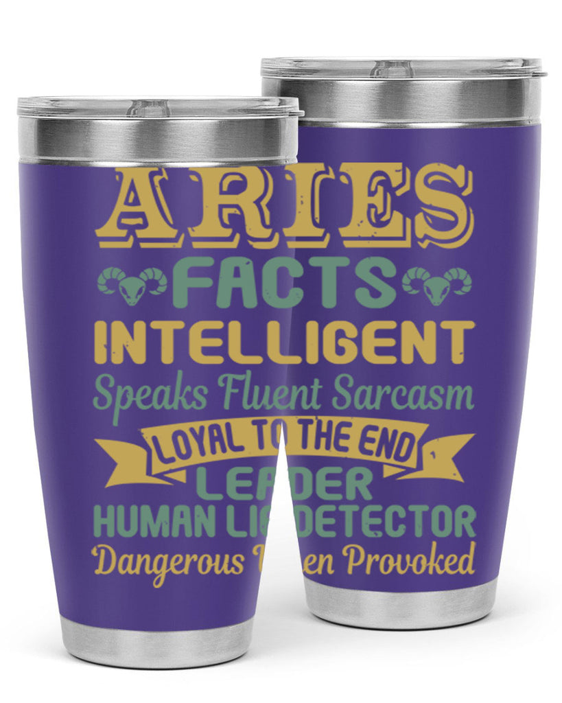 aries 123#- zodiac- Tumbler