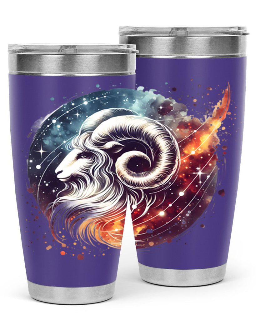 aries 124#- zodiac- Tumbler
