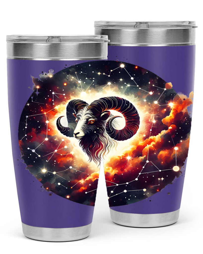 aries 126#- zodiac- Tumbler