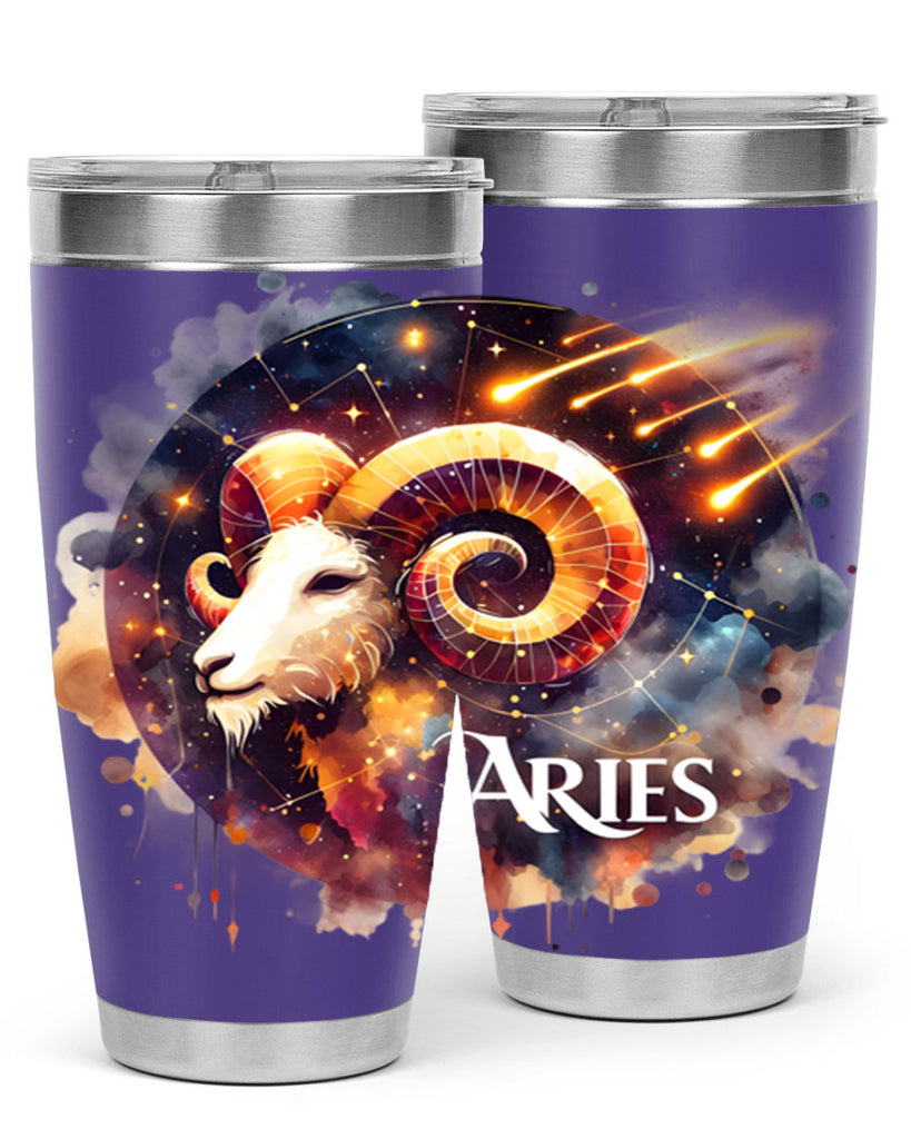 aries 127#- zodiac- Tumbler