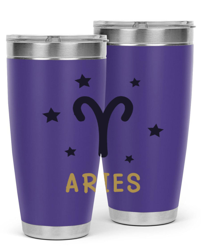 aries 135#- zodiac- Tumbler