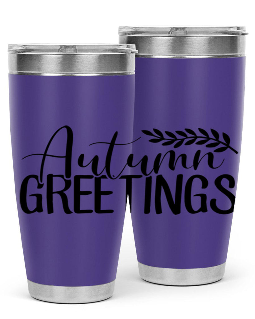 autumn greetings 13#- fall- Tumbler
