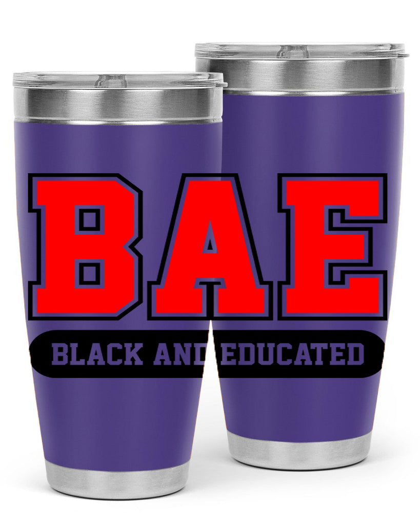 bae black and educated 266#- black words phrases- Cotton Tank