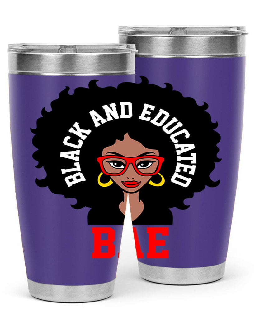 bae black and educated 267#- black words phrases- Cotton Tank