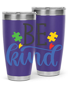 be kind Style 8#- autism- Tumbler