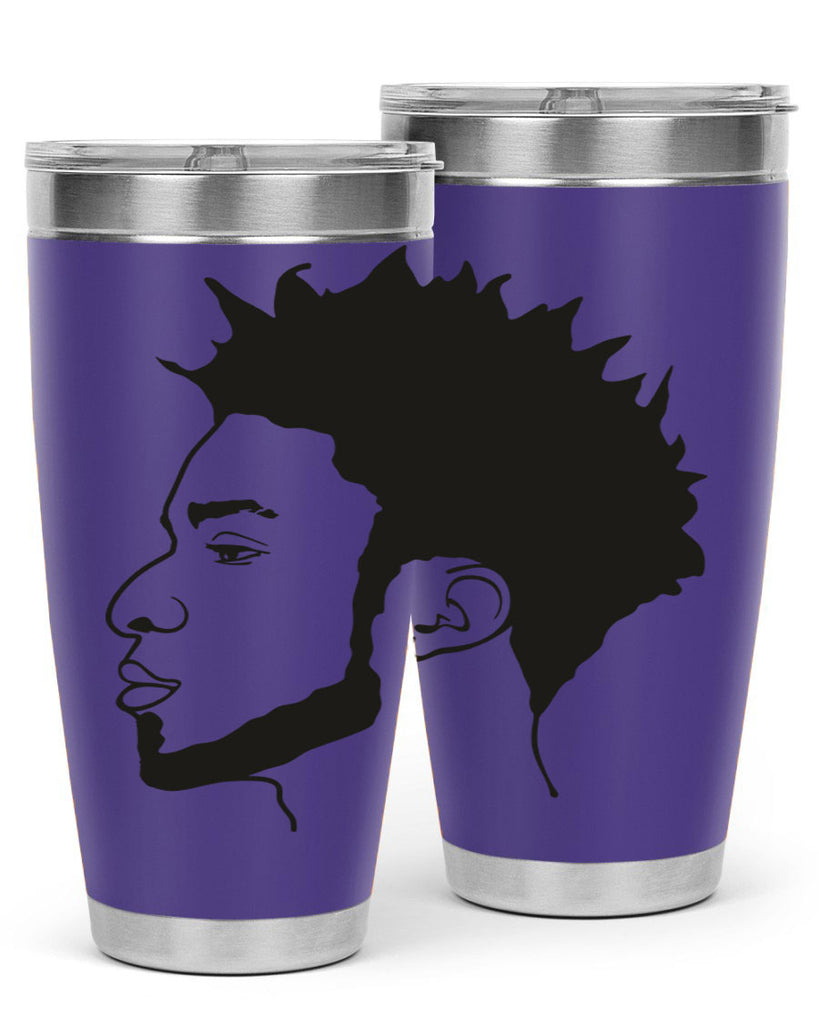 beardman 43#- black men - boys- tumbler