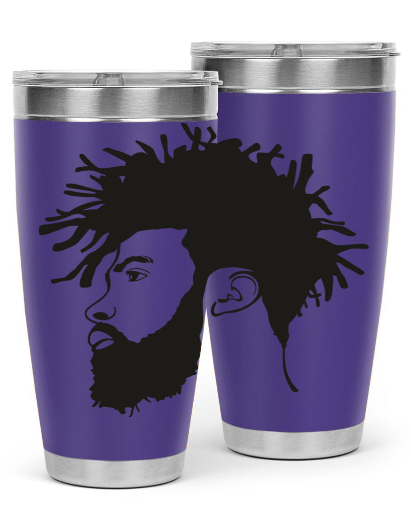 beardman 46#- black men - boys- tumbler
