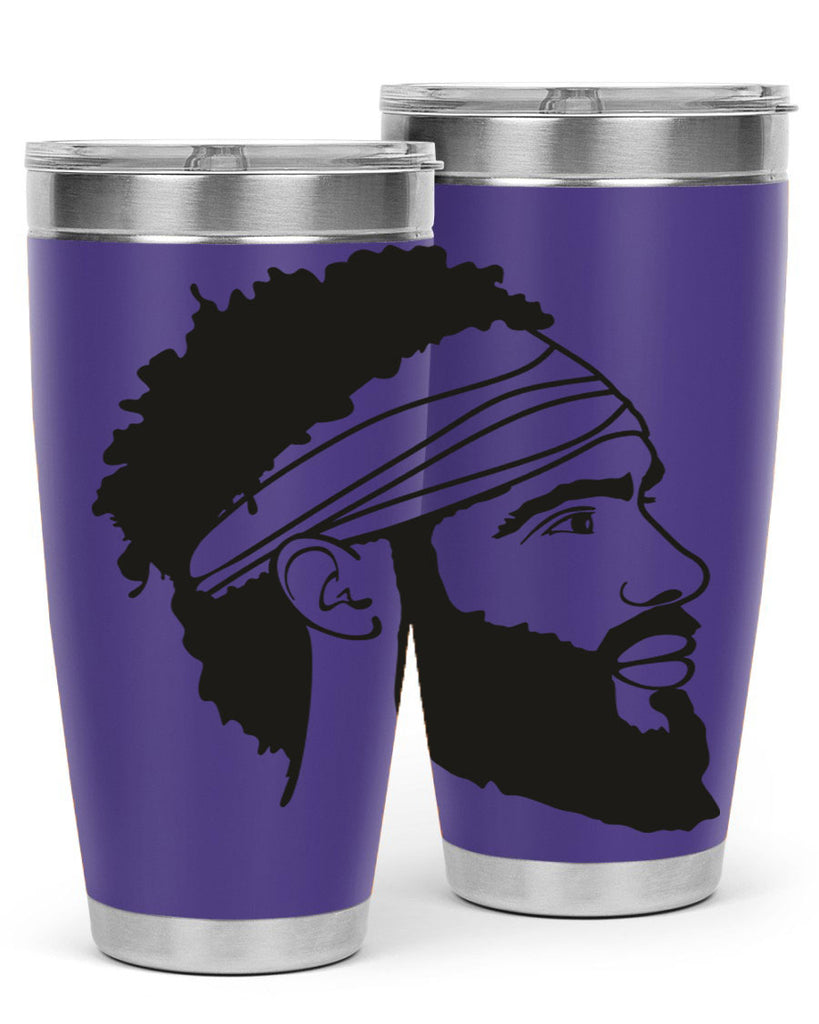 beardman 48#- black men - boys- tumbler