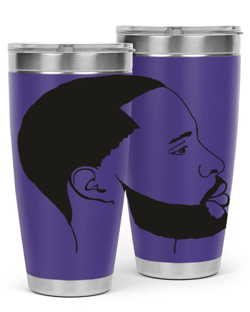 beardman 54#- black men - boys- tumbler