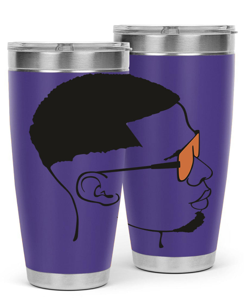 beardman 57#- black men - boys- tumbler
