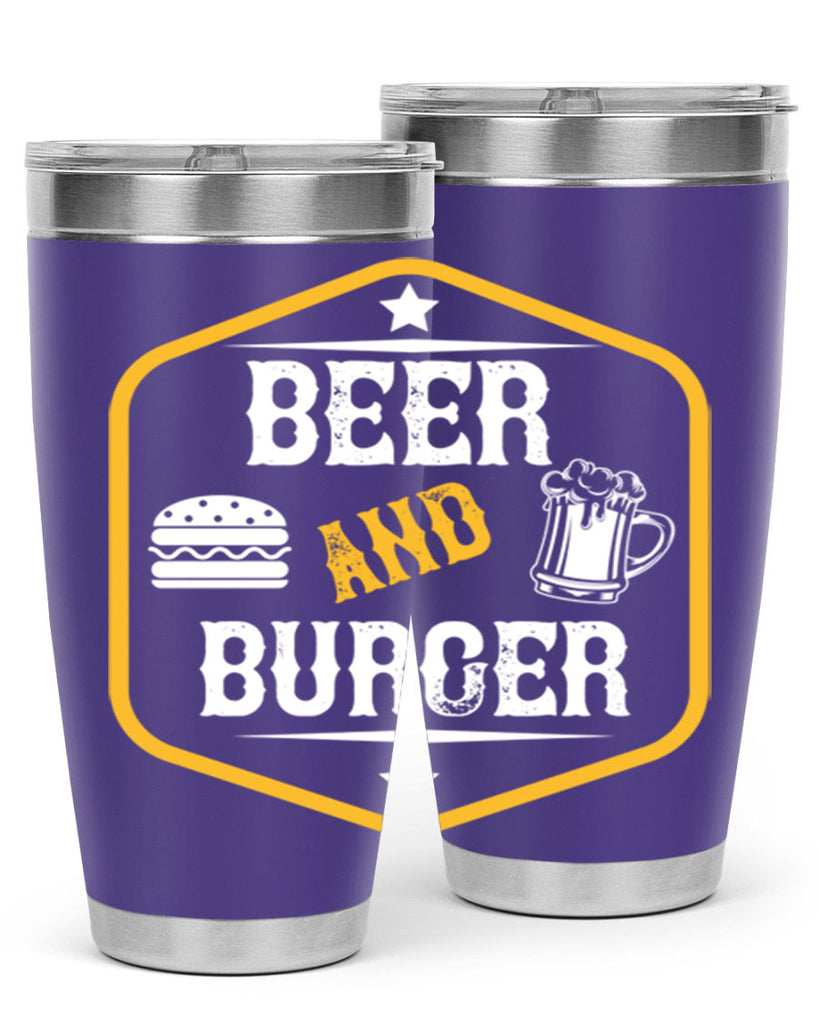 beer and burger 111#- beer- Tumbler