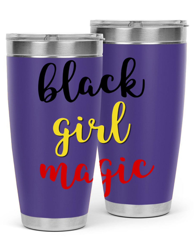 black girl magic color 246#- black words phrases- Cotton Tank