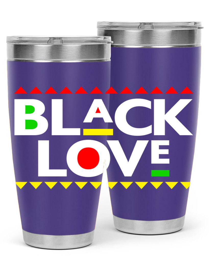 black love 228#- black words phrases- Cotton Tank