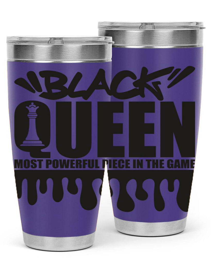 black queen 213#- black words phrases- Cotton Tank