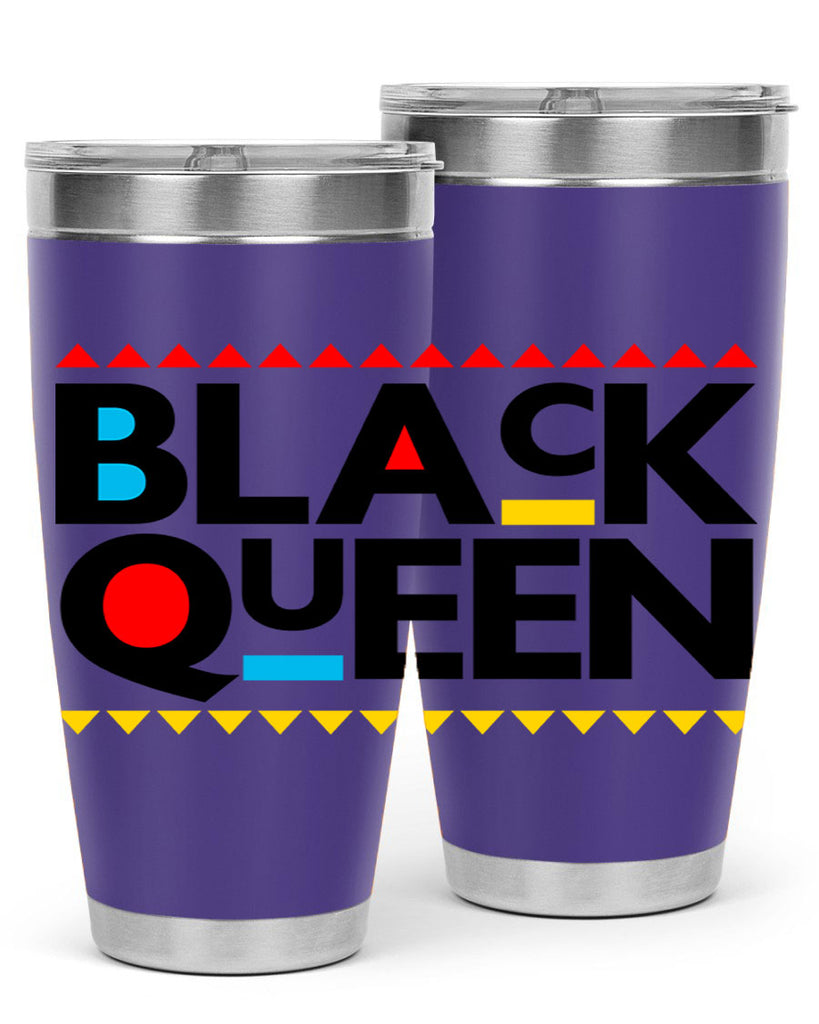 black queen 222#- black words phrases- Cotton Tank