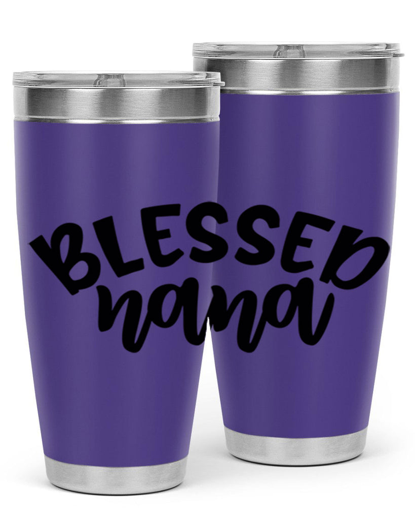 blessed nana 59#- grandma - nana- Tumbler