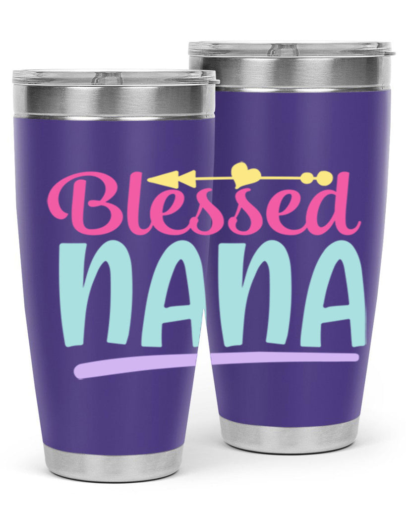 blessed nana 60#- grandma - nana- Tumbler