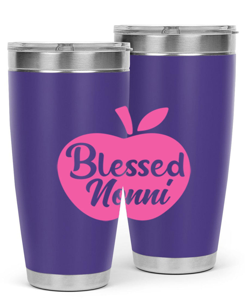 blessed nonni 58#- grandma - nana- Tumbler