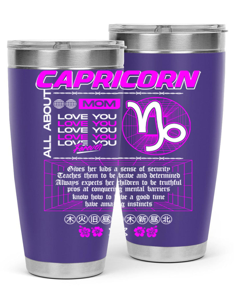 capricorn 208#- zodiac- Tumbler