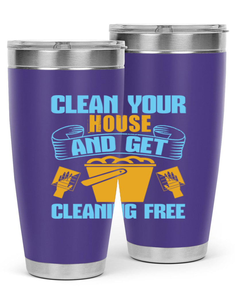 clean your house and get cleaning free Style 46#- cleaner- tumbler