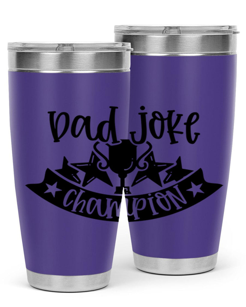 dad joke champion 66#- fathers day- Tumbler