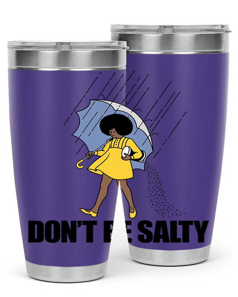 dont be salty 169#- black words phrases- Cotton Tank