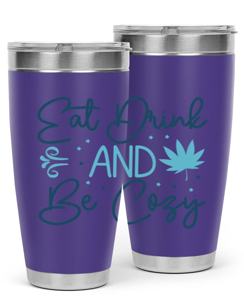 eat drink and be cozy 98#- winter- Tumbler
