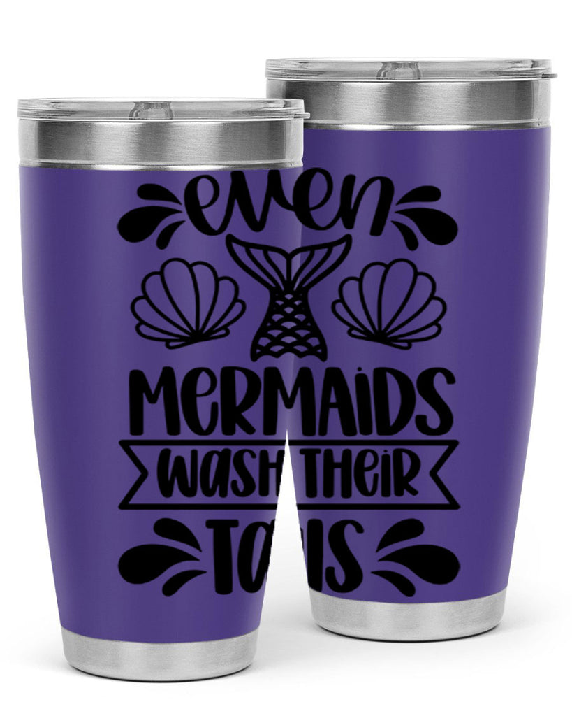 even mermaids wash their tails 42#- bathroom- Tumbler