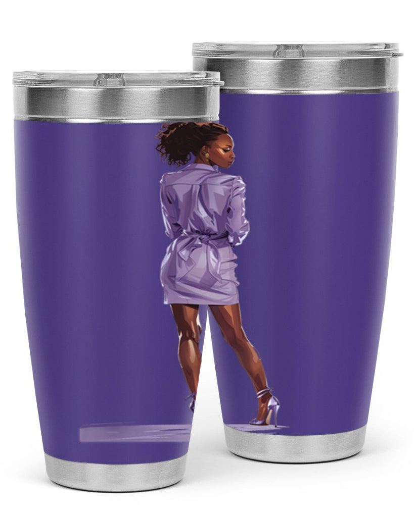 fashion girl in lavender 53#- fashion- Cotton Tank