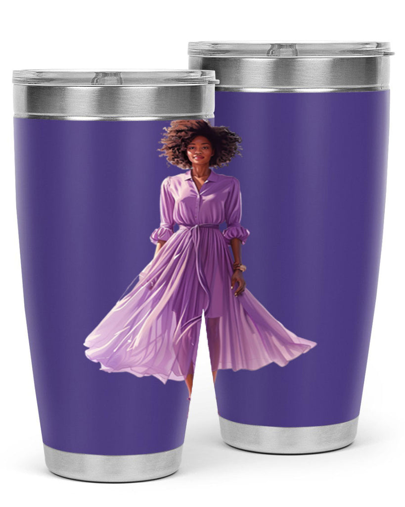 fashion girl in lavender 54#- fashion- Cotton Tank