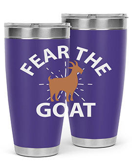 fear the goat Style 4#- goat- Tumbler