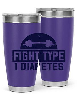fight type diabetes Style 37#- diabetes- Tumbler