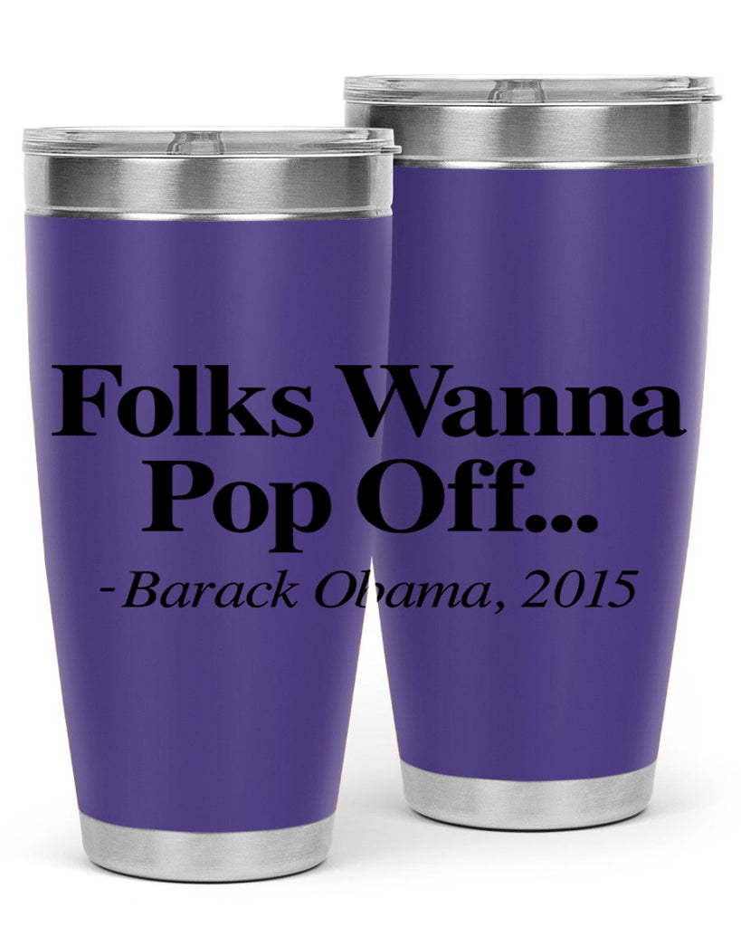 folks wanna pop off 151#- black words phrases- Cotton Tank